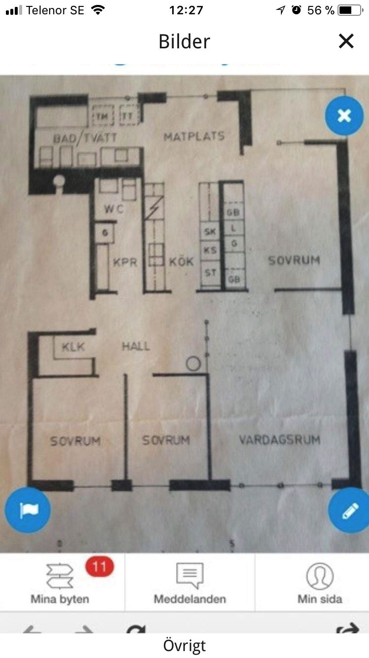 Lägenhetsbyte - Drakenbergsgatan, 117 41 Stockholm