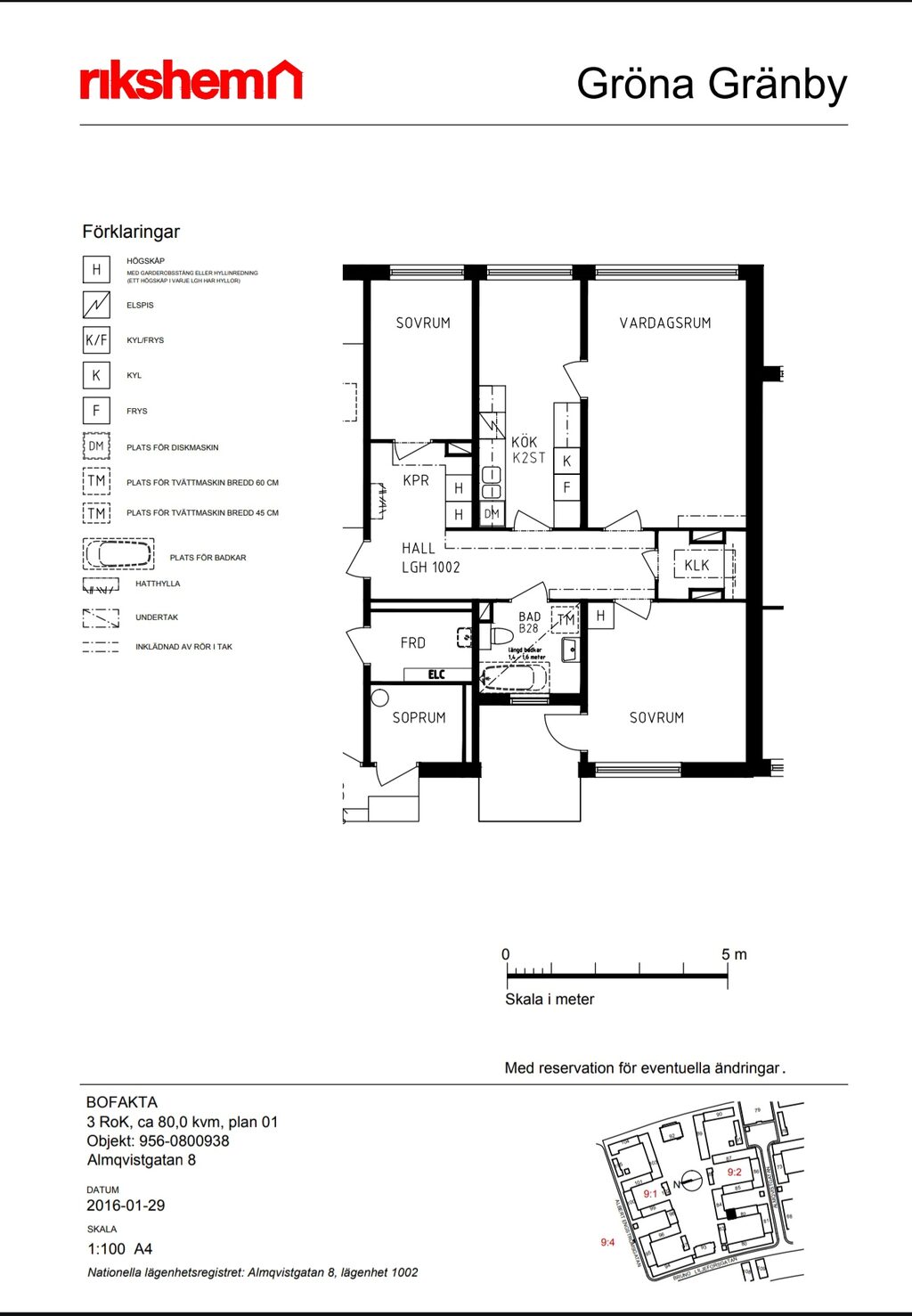 Lägenhetsbyte - Almqvistgatan 8