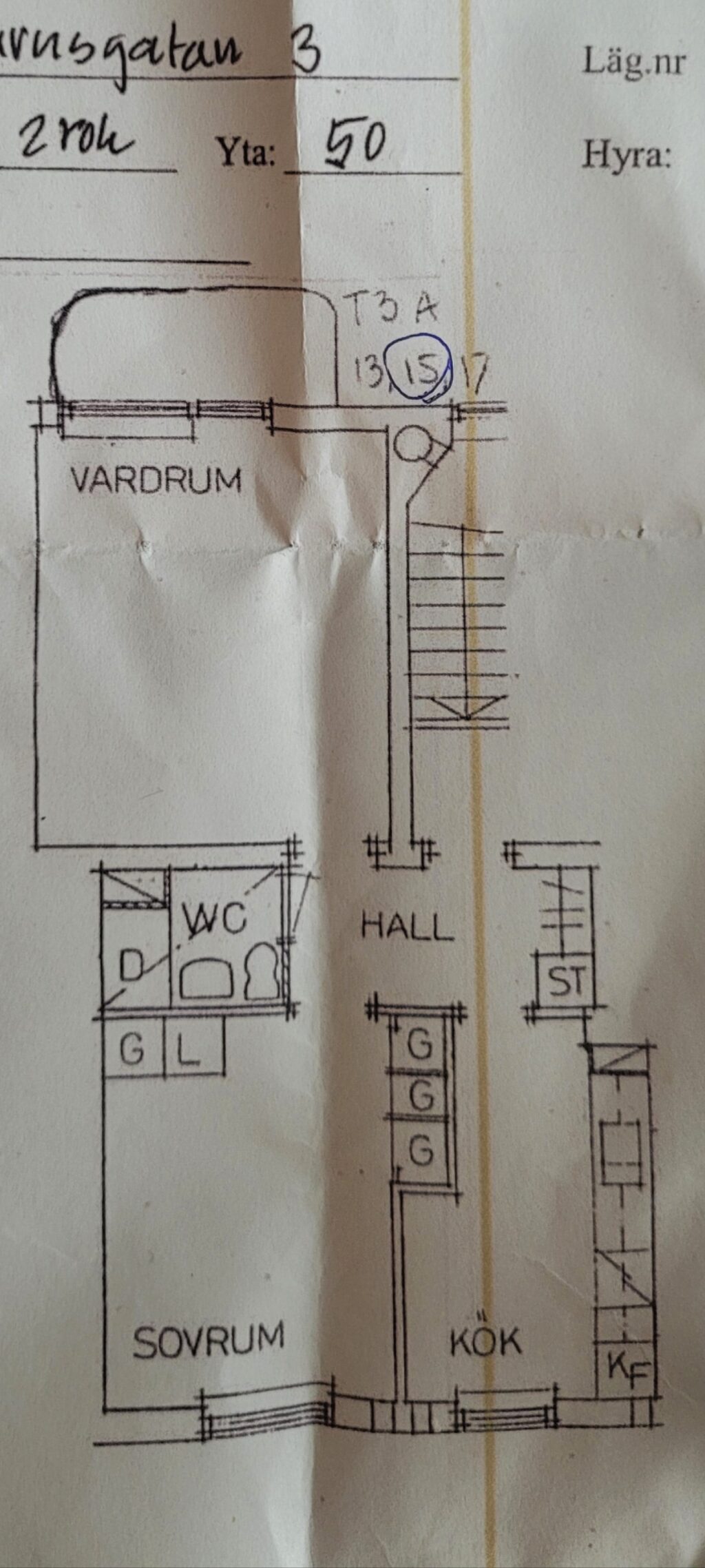 Lägenhetsbyte - Thorburnsgatan 3A, 412 64 Göteborg